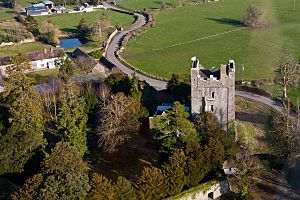 Foulksrath Castle from Above