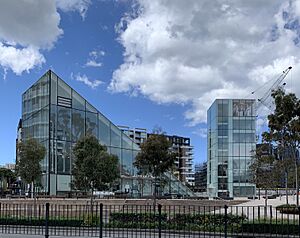 Green Square Town Centre view