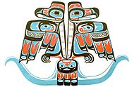 Haida double thunderbird 1880