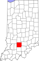 Location in the state of Indiana