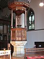 Pulpit of Holy Innocents church - geograph.org.uk - 970317