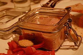 Rillettes en pot