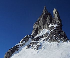 Spire at Klawatti-Austera col