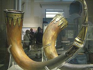 Taplow drinking horns