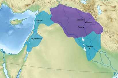 Tiglath-Pileser map