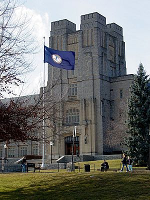 VT Burruss Hall