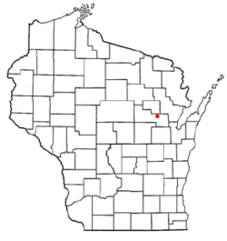 Location of Wescott, Wisconsin