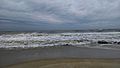 Waves on Assateague from Hurricane Arthur, 4 July 2014