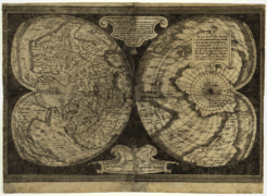 World Map on Double Cordiform Projection WDL6766