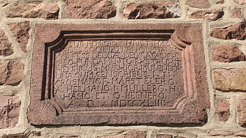 Augustuschurchplaque