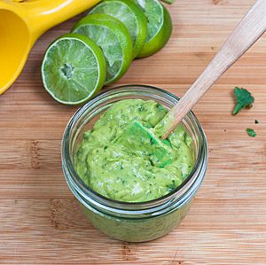 Avocado lime sauce