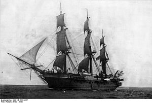 Bundesarchiv Bild 146-2008-0167, Segelschiff "SMS Nixe"