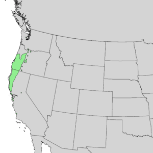 Chrysolepis chrysophylla range map 2.png