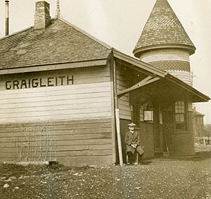 Craigleith depot 1900