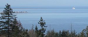 Diamond Point, seen from Gardiner