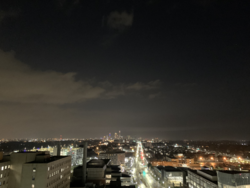 Downtown Cleveland and Euclid Avenue from Cleveland Clinic J building