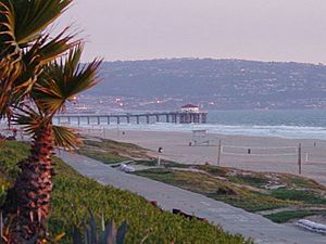 Manhattan Beach pier south