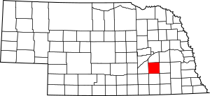 Location within the U.S. state of Nebraska