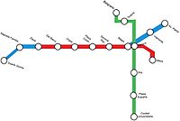 Mapa subte Córdoba