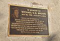 Michael Brown Plaque