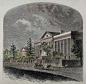 Mobile Alabama 1800s Engraving