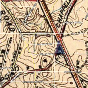 Muhlenberg Park street map