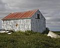 Old Chevak trading post building