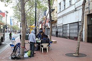 Tenderloin Street Chess, SF, CA, jjron 26.03.2012.jpg