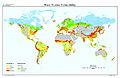 Water erosion map