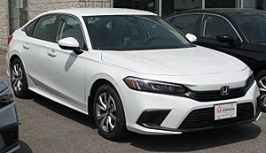 2022 Honda Civic LX, Front Right, 06-20-2021