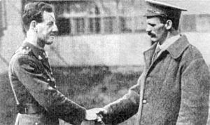 Albert Jacka and Martin OMeara 1916