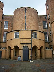 Attingham Park, inner courtyard