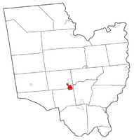 Location within Saratoga County