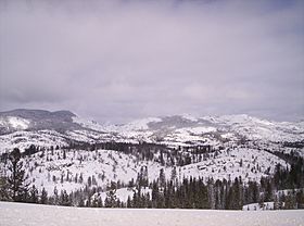 Basaseachic Falls National Park in the winter