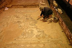 Brading mosaic