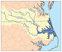 Chowanrivermap