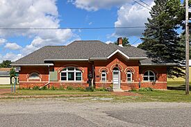 The historic Columbiaville station