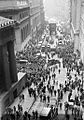 Crowd outside nyse