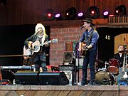 Emmylou Harris and Rodney Crowell