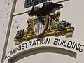 Exterior of administration building, Alcatraz Island (2005)