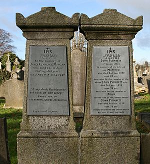 Grave of James Clarence Mangan