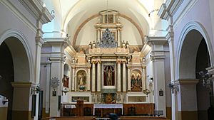 Interior sant sebastià sagra