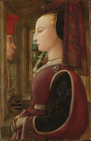 Lippo lippi woman