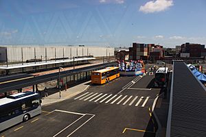 Otahuhu Station bus platforms