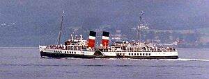 PS Waverley off Greenock 1994