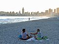 Playa Poniente, Benidorm, Spain