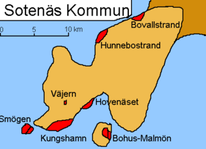 Sotenäs Kommunkarta