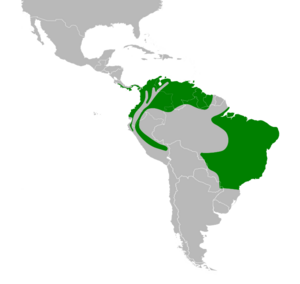 Sporophila nigricollis map.svg