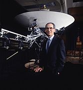 Gold-Plated Record is attached to Voyager 1