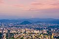 View of Guwahati city from atop Nilachal hill